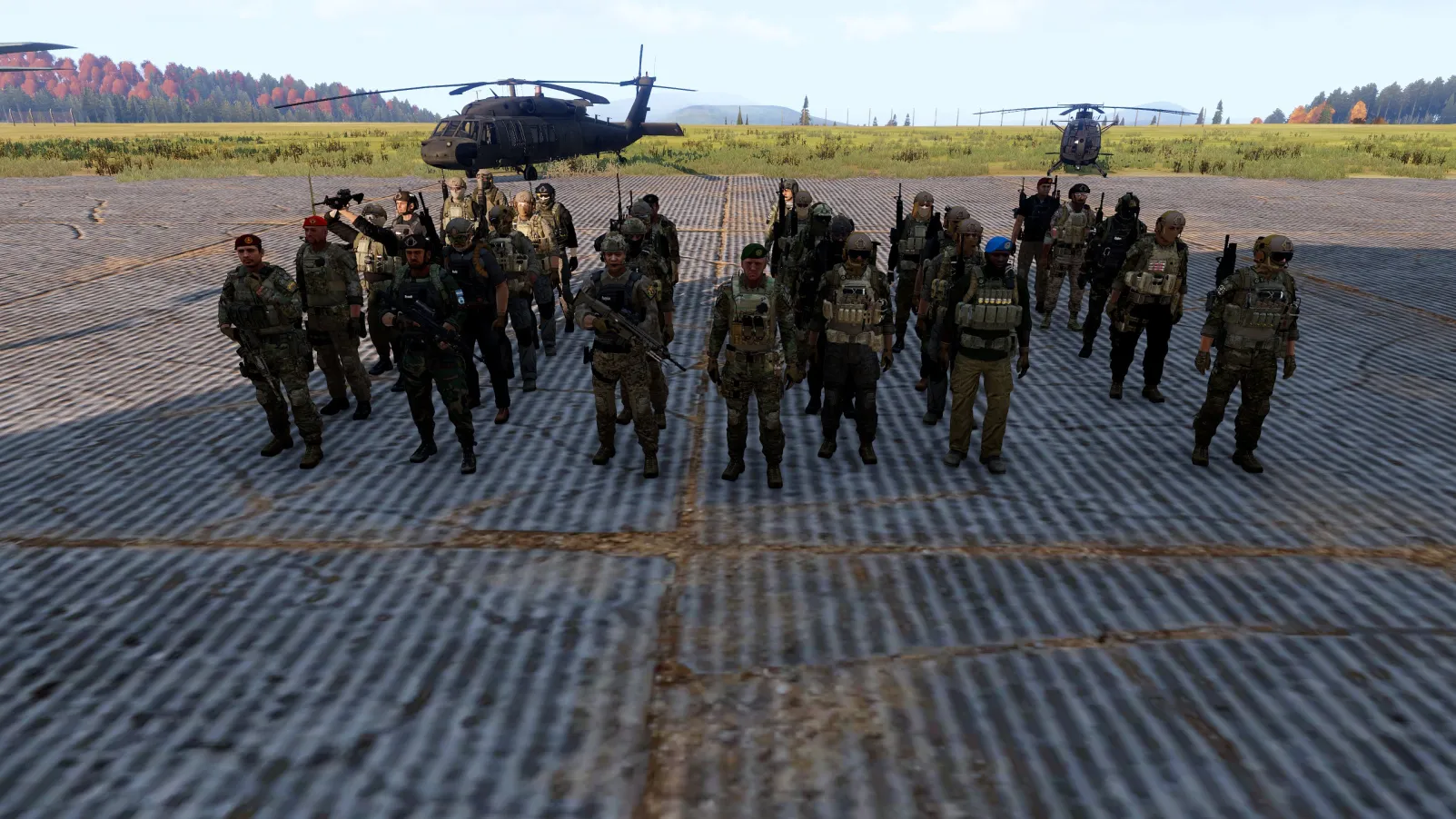 Comando 99 - Entrenamiento armas conjuntas